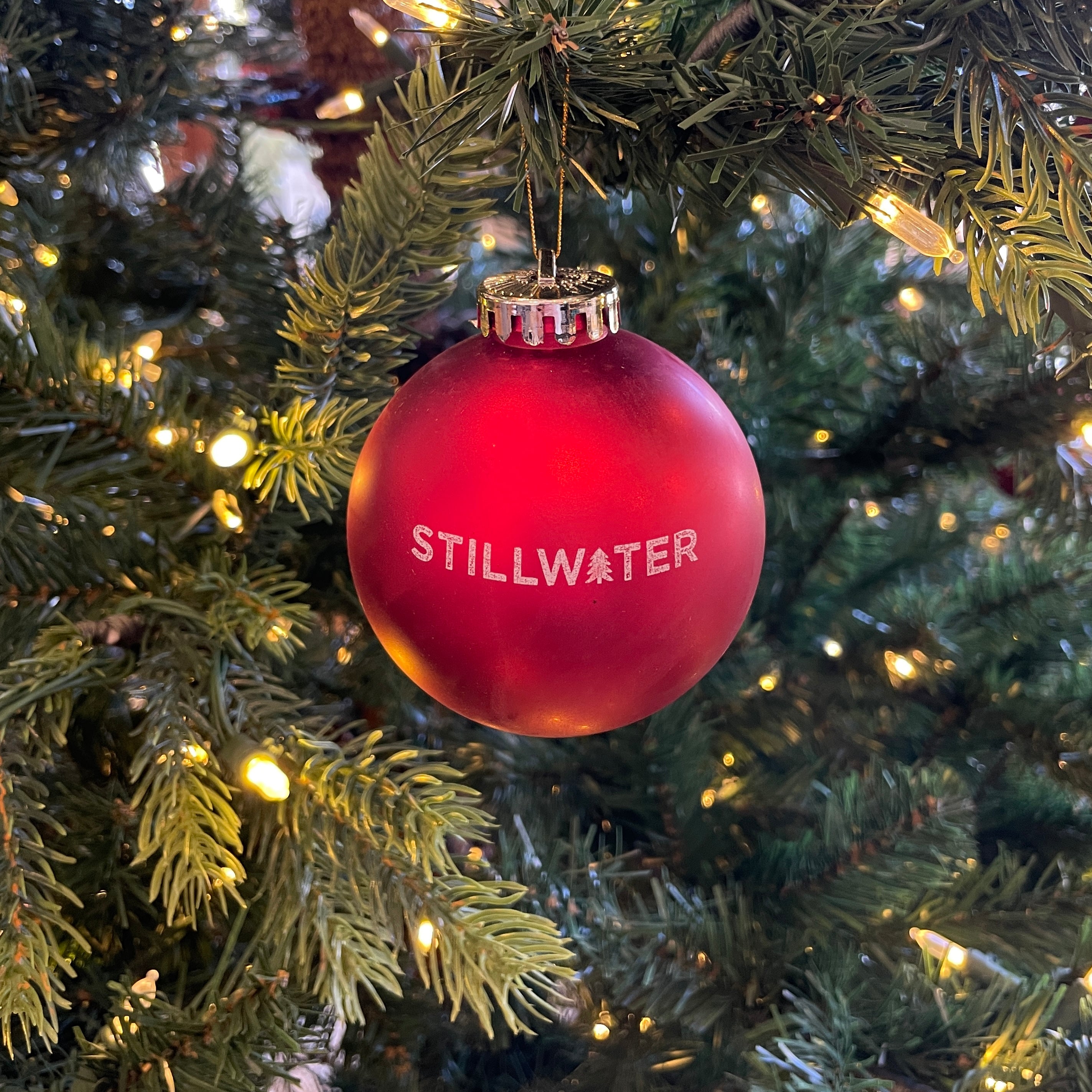 Stillwater Ornament - Red